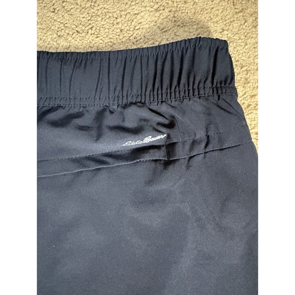 Eddie Bauer Traveler Ankle Pants Women XL Black Pockets Lightweight Relaxed Fit - Picture 7 of 8